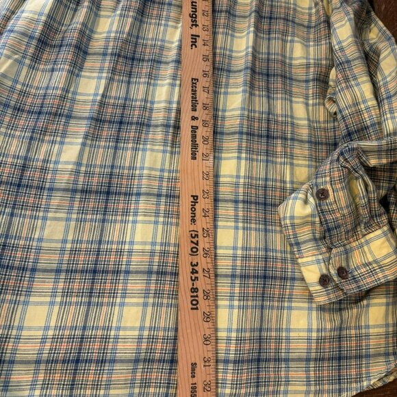 Duluth Trading Co Men's Plaid Button-Up Shirt Sz 3XL Long Sleeve - Picture 6 of 6